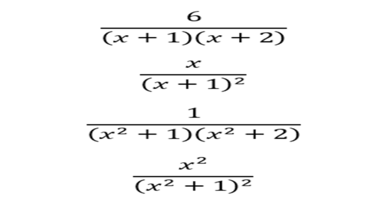 Partial Fraction Decomposition Thumbnail